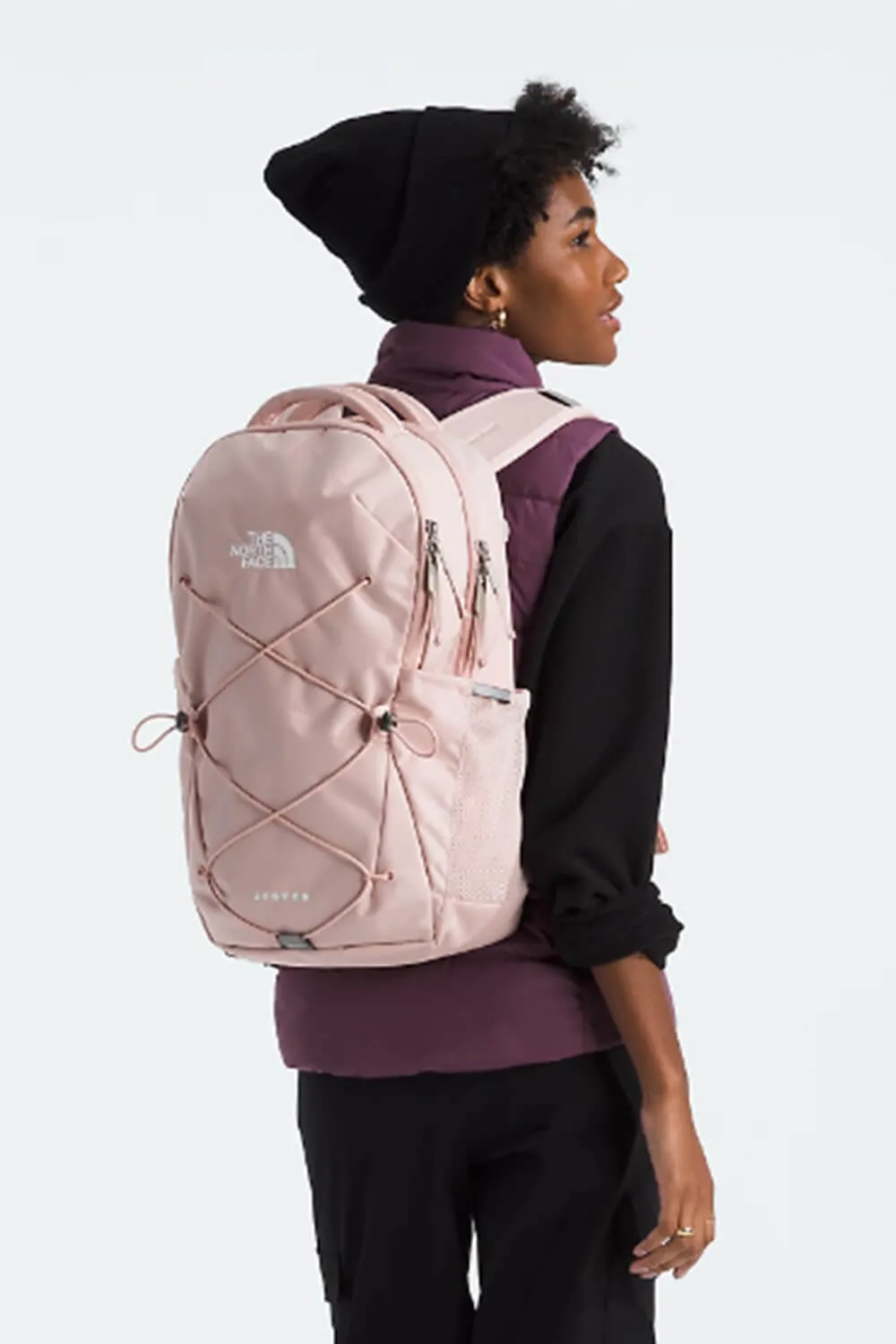 north face grey and pink backpack Women's The Recon Mushroom the women backpack haul #backtoschool #northface #fyp