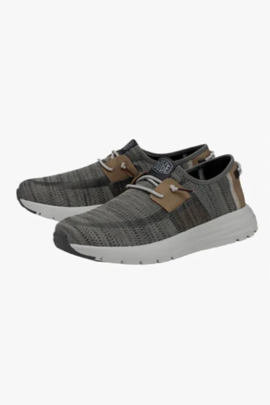 HEYDUDE Men’s Sirocco Shoes in Grey | 40140-1LJ made by Glik’s