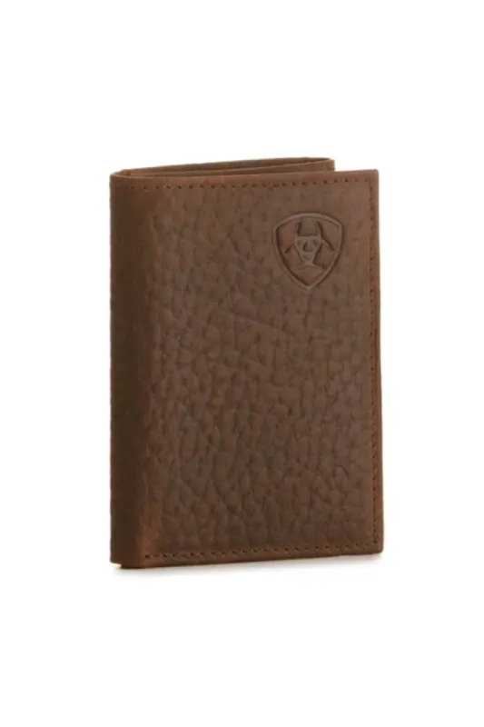 Ariat Tri-Fold Wallet in Brown | A3547502 sold by Glik’s