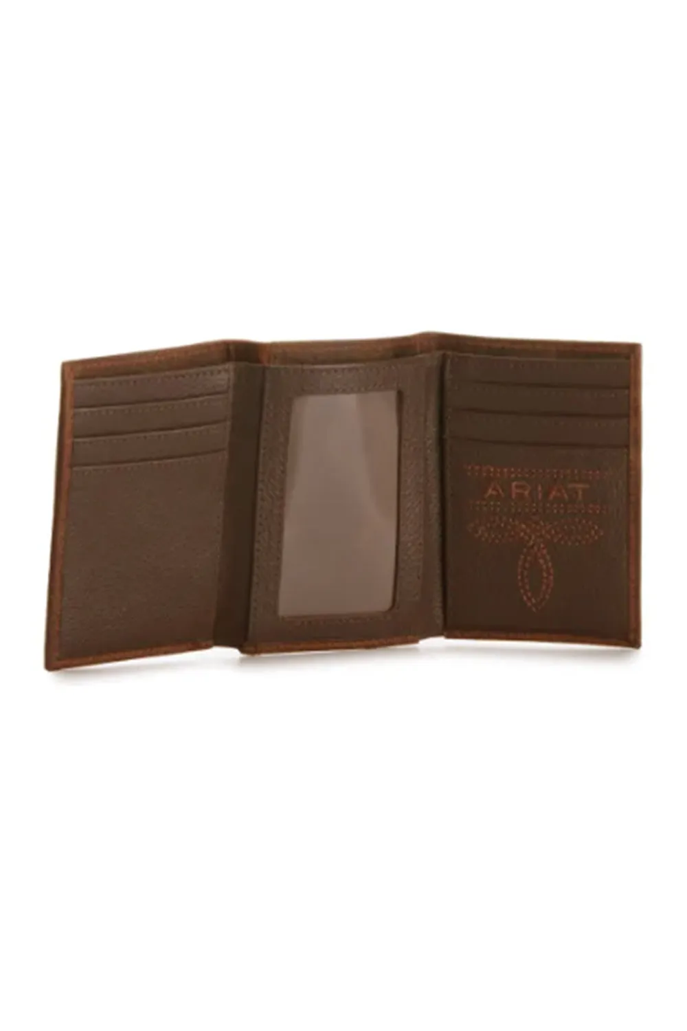 Ariat Tri-Fold Wallet in Brown | A3547502 sold by Glik’s product image thumbnail 2