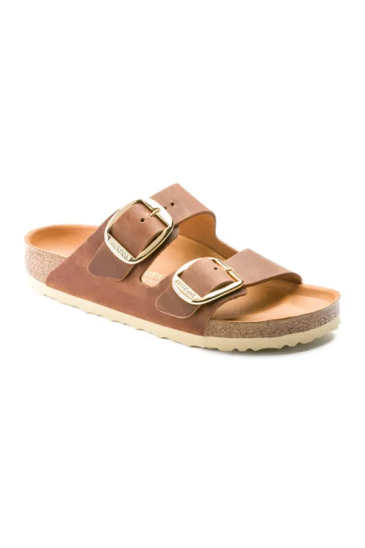 Birkenstock Arizona Big Buckle Sandals for Women in Cognac | 1011073 sold by Glik’s
