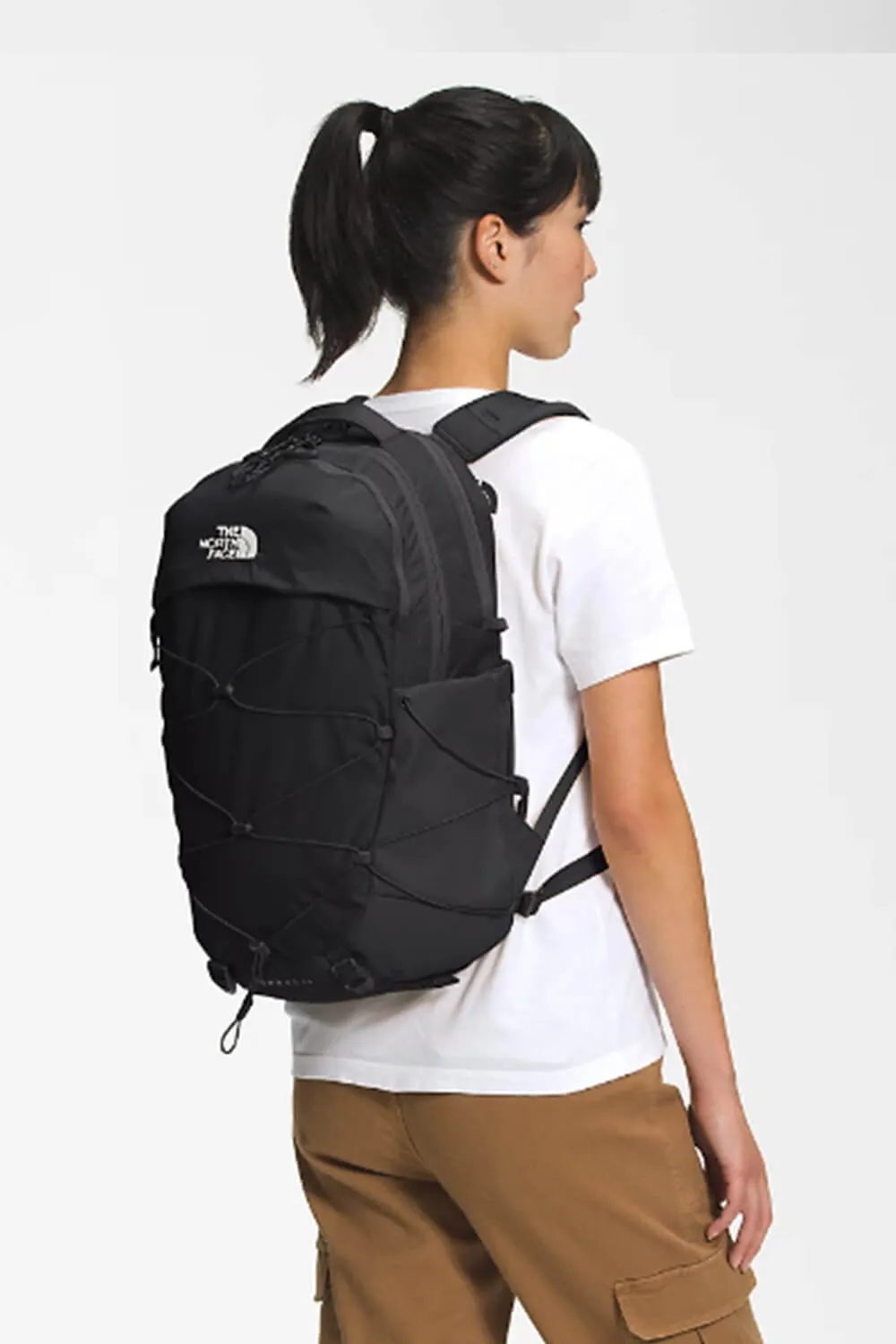 The North Face Borealis Backpack for Women in TNF Black/TNF White | NF0A52SI-53R sold by Glik’s product image thumbnail 2