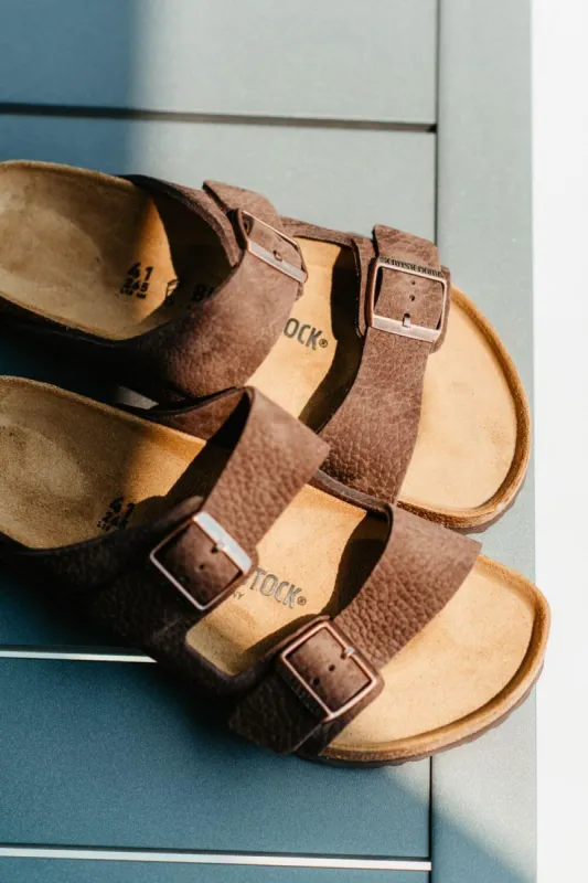 Birkenstock Arizona Sandals for Men in Desert Buck Roast | 1022457 sold by Glik’s