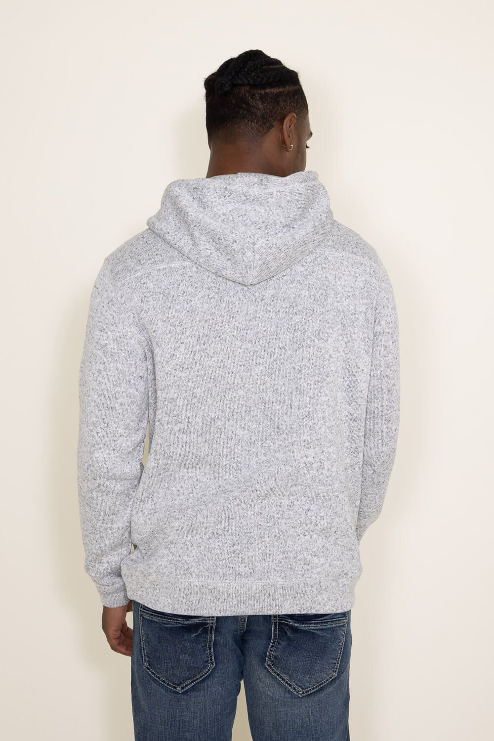 Quiksilver Keller Hoodie for Men in Light Grey Heather | EQYFT04837-SJSH sold by Glik’s product image thumbnail 2