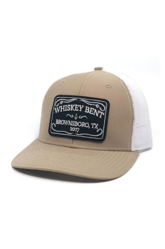Whiskey Bent The Duke Trucker Hat for Men in Tan | DUKE sold by Glik’s