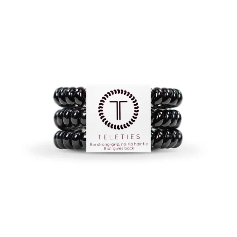 Teleties Small Bands Pack in Jet Black | TT-S-003 sold by Glik’s
