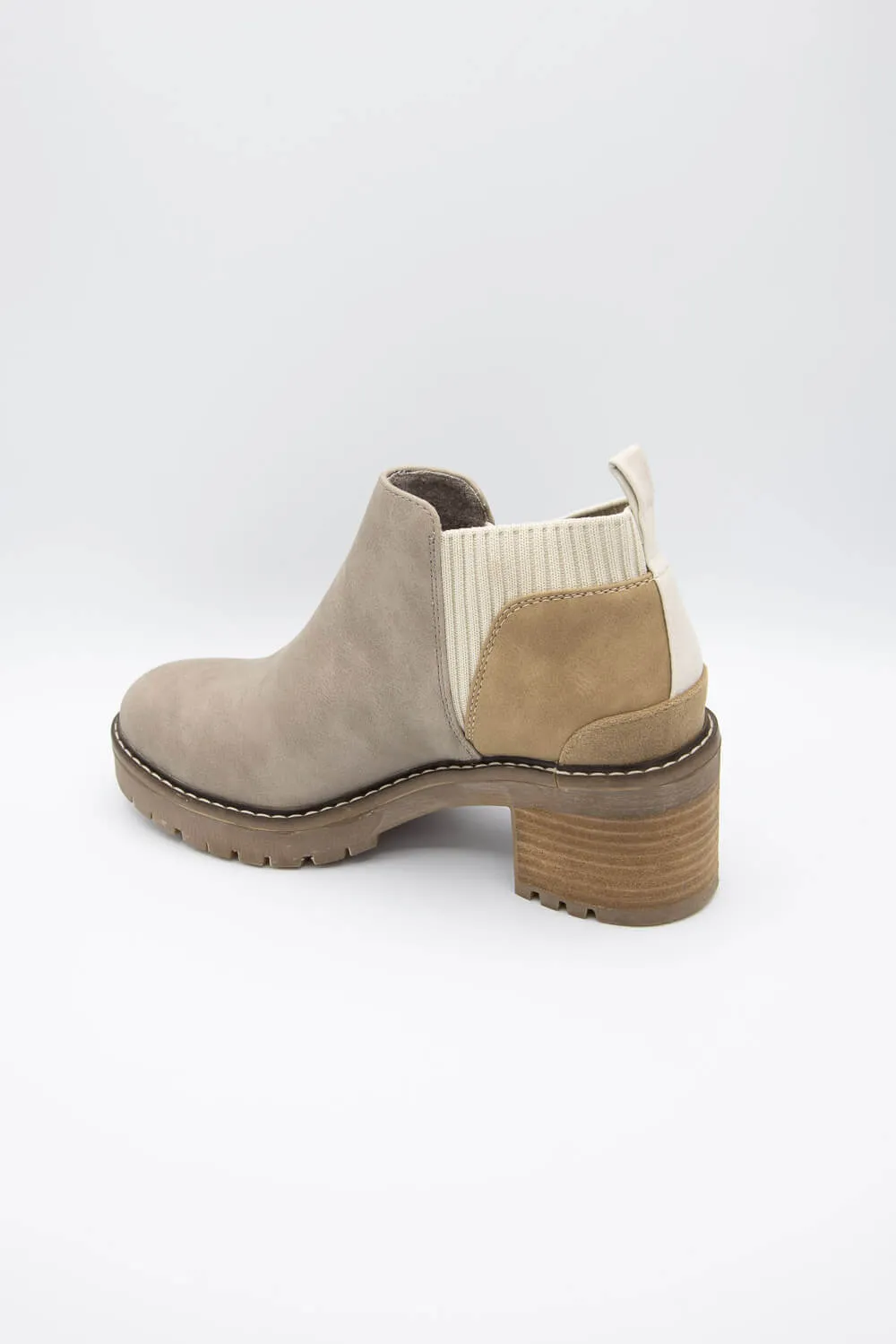 B52 by Bullboxer Ankle Lug Booties for Women in Grey Puddy | 275509F6S-PUDDY sold by Glik’s product image thumbnail 5