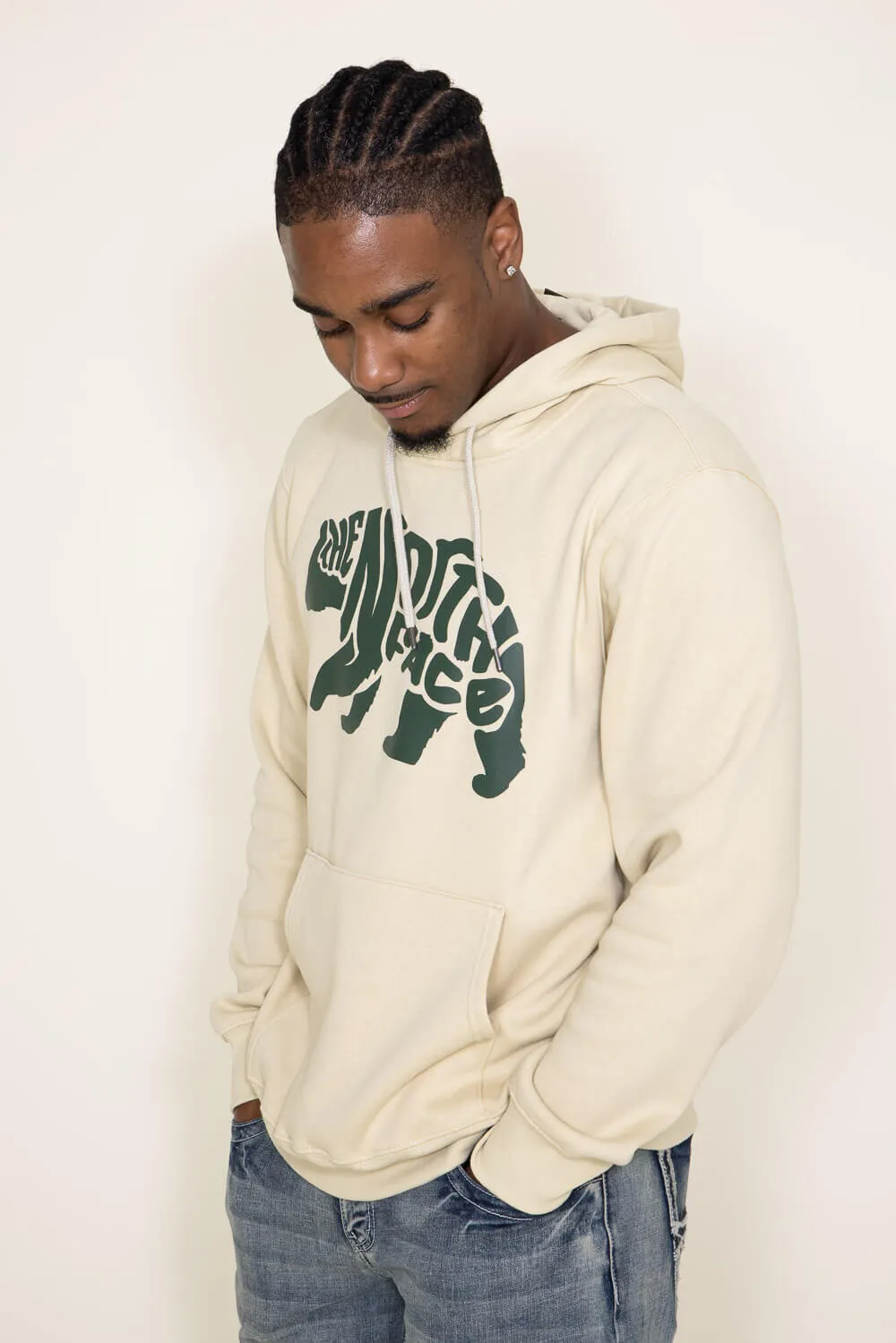 The North Face Bear Hoodie for Men in Gravel | NF0A7UNM-OFP sold by Glik’s product image thumbnail 4
