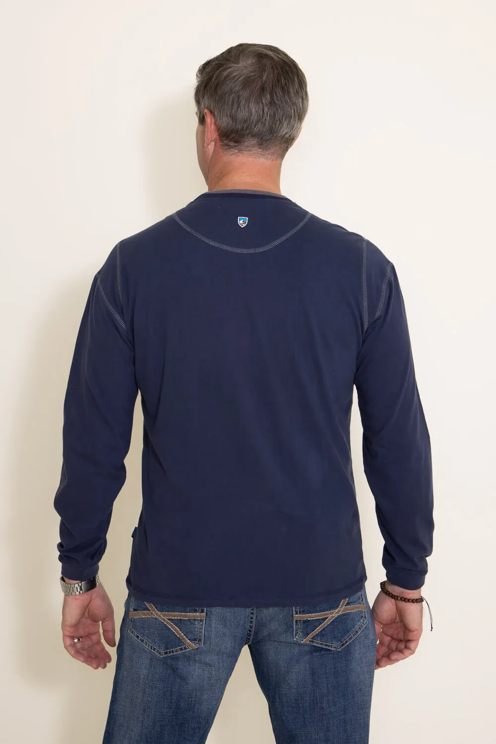 Kuhl Kommando Crew Shirt for Men in Mutiny Blue | 7499-MBL sold by Glik’s product image thumbnail 3