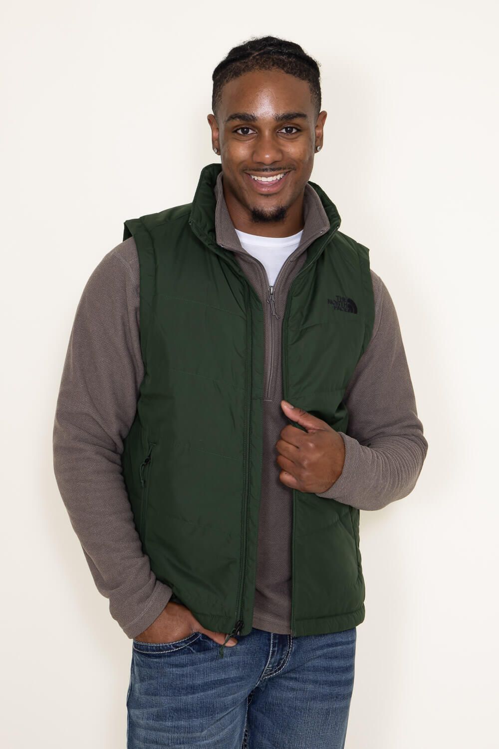 The North Face Junction Insulated Vest for Men in Green | NF0A5GDD-10P sold by Glik’s product image thumbnail 4