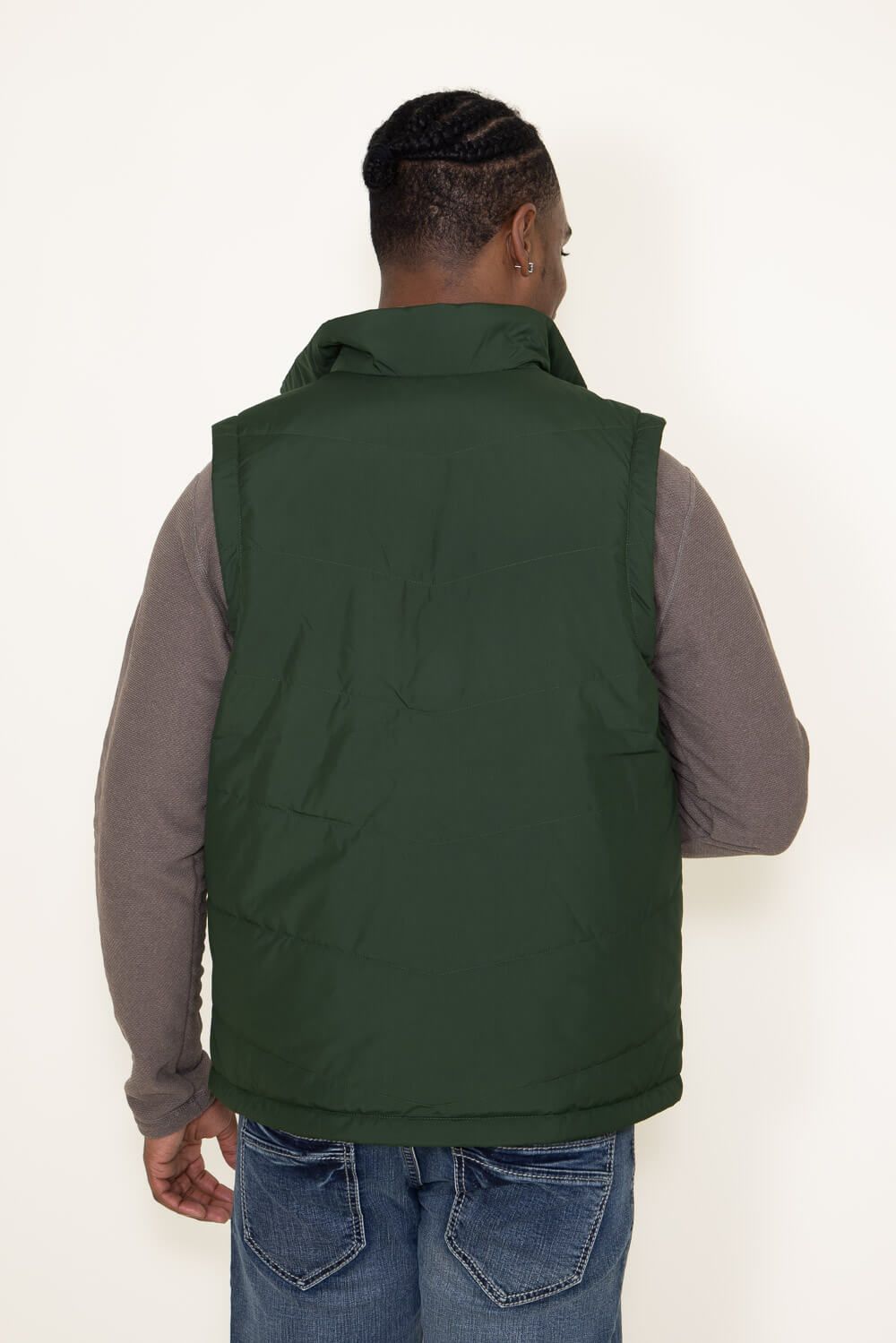 The North Face Junction Insulated Vest for Men in Green | NF0A5GDD-10P sold by Glik’s product image thumbnail 2
