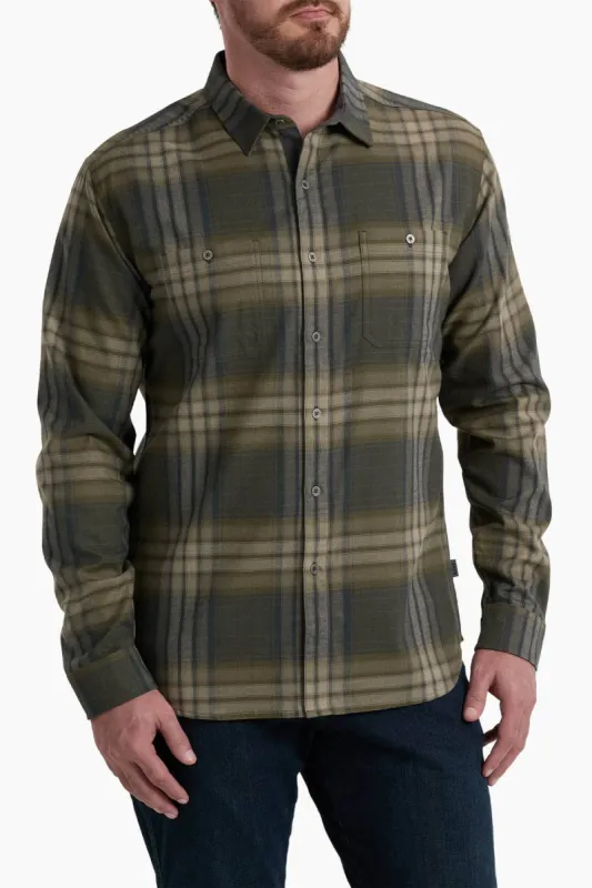 Kuhl Fugitive Flannel Shirt for Men in Smokey Sage | 7202-SMOKEYSAGE sold by Glik’s