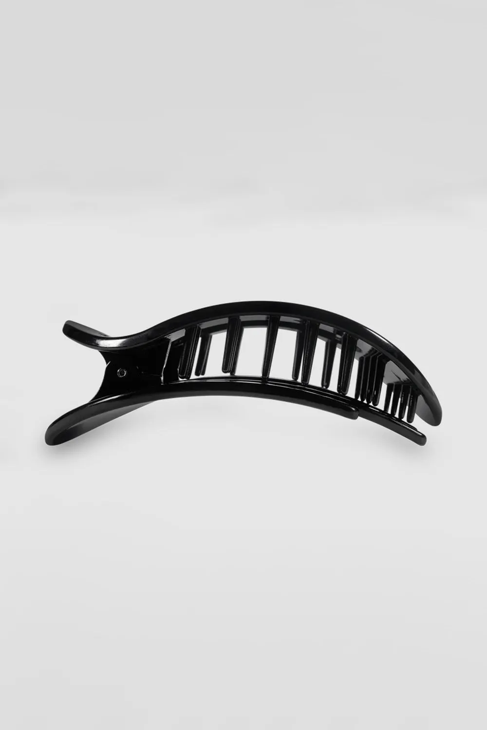 Teleties Large Flat Round Clip in Jet Black | TT-FCL01-002 sold by Glik’s product image thumbnail 3