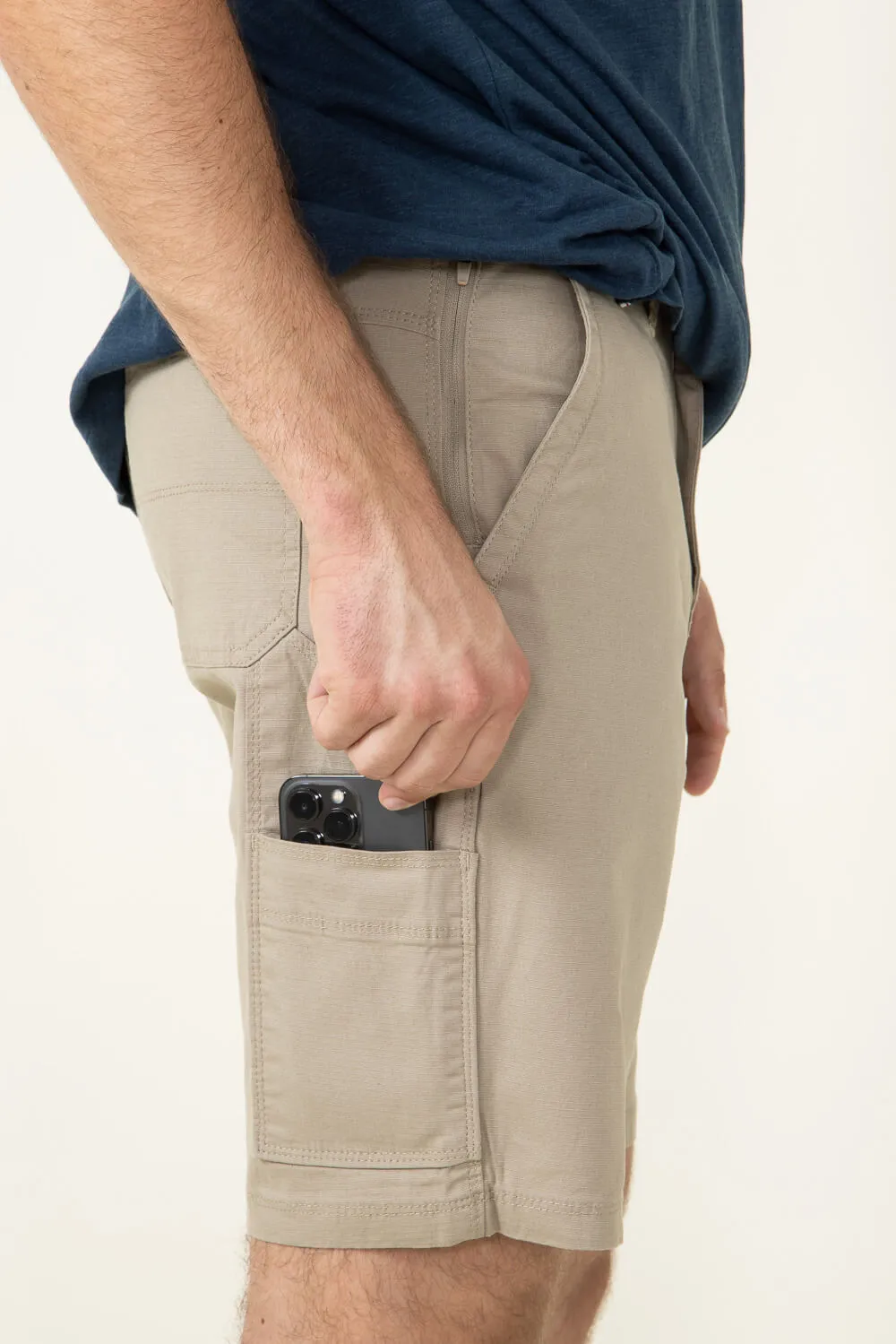 Weatherproof Vintage Ripstop Shorts for Men in Birch | W4S584-280BIRCH sold by Glik’s product image thumbnail 3