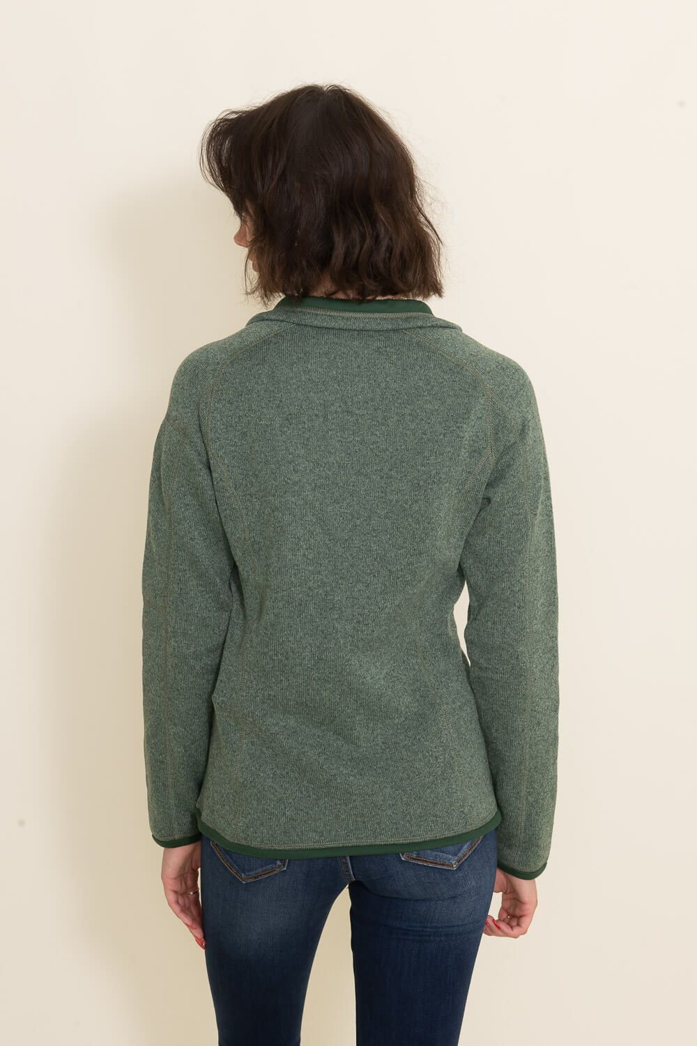 Patagonia Women’s Better Sweater Quarter Zip in Green | 25618-HMKG sold by Glik’s product image thumbnail 2