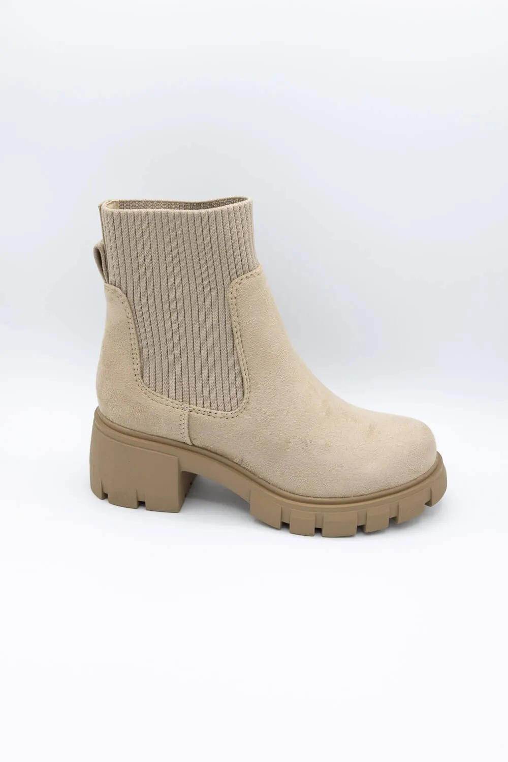 Soda Zordy Lug Booties for Women in Light Brown | ZORDY-S LT WHEAT sold by Glik’s product image thumbnail 3