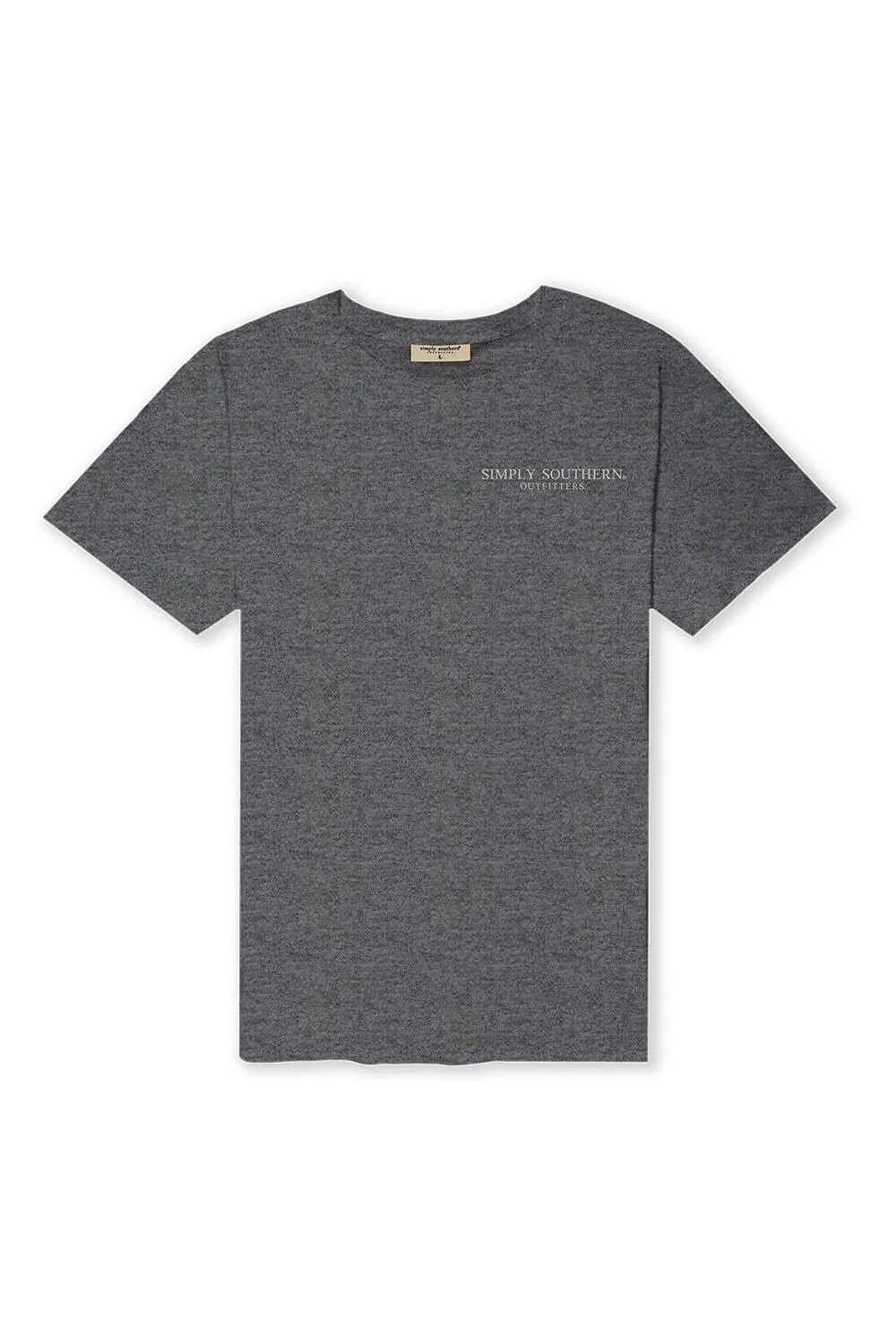 Simply Southern Antler T-Shirt for Men in Grey | MN-SS-DEER-GRAPHITEHTHR-S sold by Glik’s product image thumbnail 2