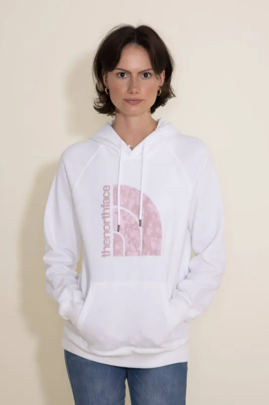 The North Face Jumbo Half Dome Hoodie for Women in White | NF0A81U7-OV9 sold by Glik’s