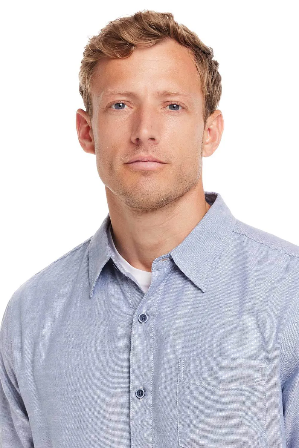 Weatherproof Vintage Winter Oxford Button Down Shirt for Men in Bering Sea | F2485808GK-BERING SEA sold by Glik’s product image thumbnail 5