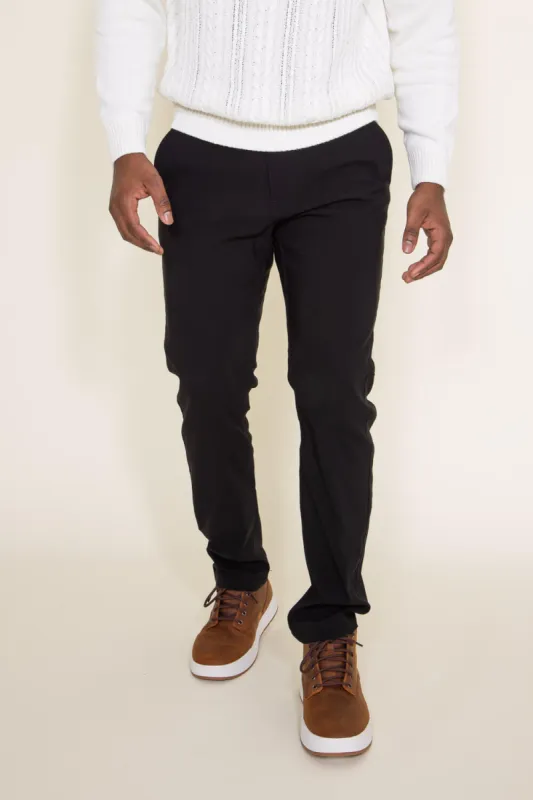 Weatherproof Vintage Faille Trouser Pants for Men in Black | W3F800-BLACK sold by Glik’s