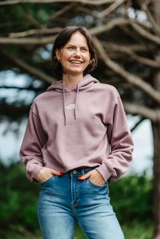 The North Face Evolution Hi Lo Hoodie for Women in Purple | NF0A84GT-I0V sold by Glik’s