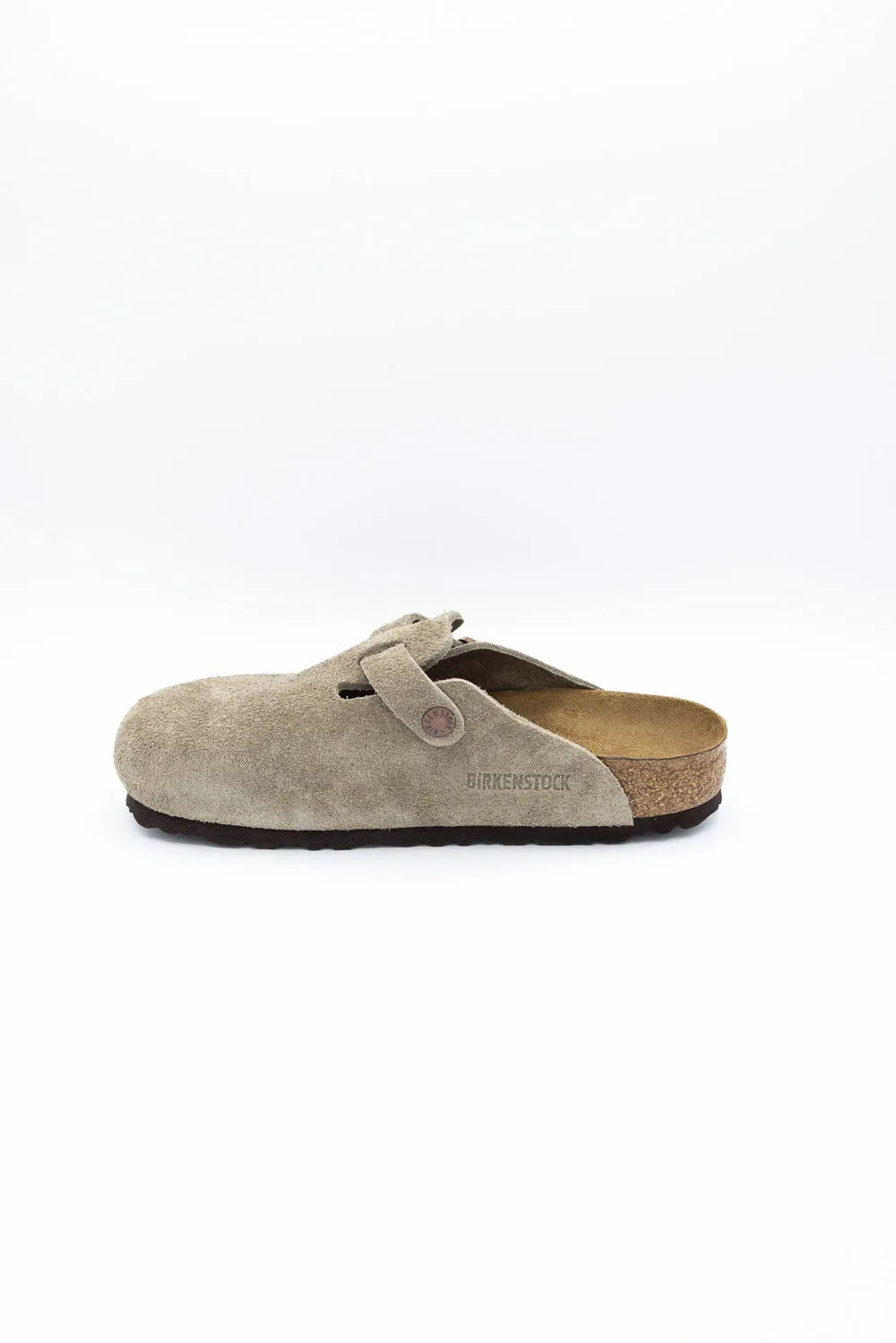 Birkenstock Boston Soft Footbed Suede Leather Clogs for Women in Taupe | 560771-W sold by Glik’s product image thumbnail 5