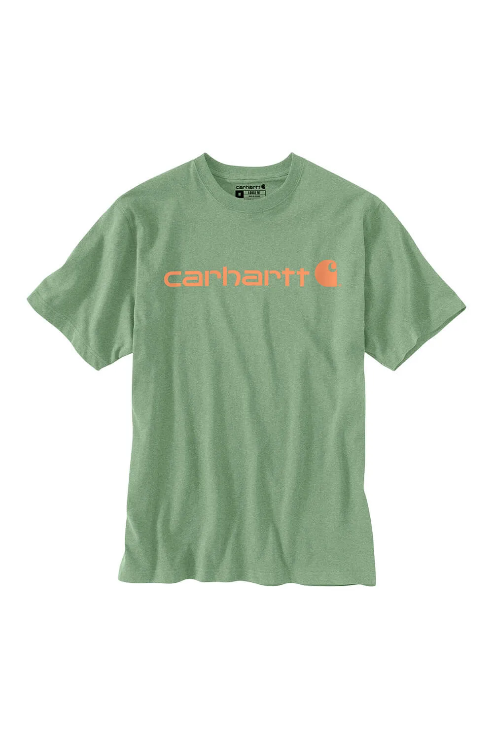 Carhartt Loose Fit Heavyweight Logo Graphic T-Shirt for Men in Green | K195-GF6-LODENFROST sold by Glik’s product image thumbnail 2