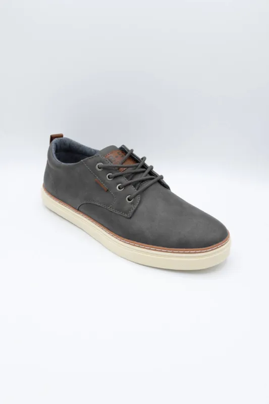 B52 by Bullboxer Lace Up Slip On Shoes for Men in Grey | 967-X2-8110A-GREY sold by Glik’s