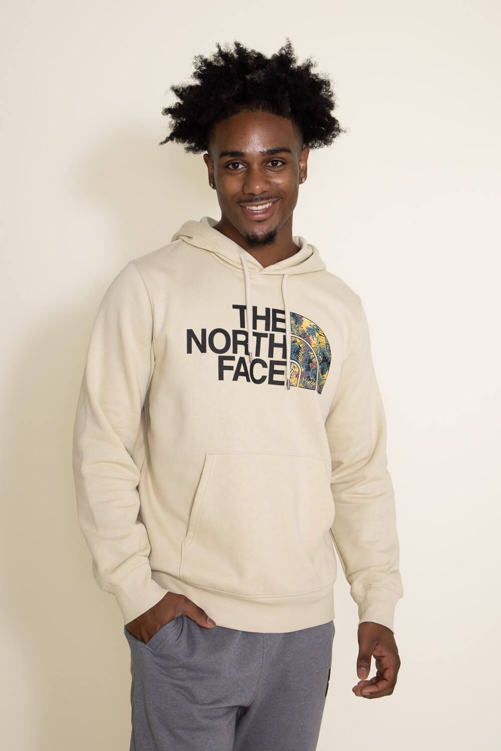 The North Face Half Dome Pullover Hoodie for Men in Tan | NF0A7UNL-8X2 sold by Glik’s product image thumbnail 3