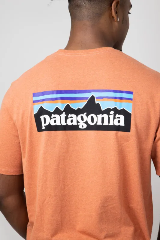 Patagonia Men’s P-6 Responsibili-Tee T-Shirt in Redtail Rust | 38504-RTLR sold by Glik’s