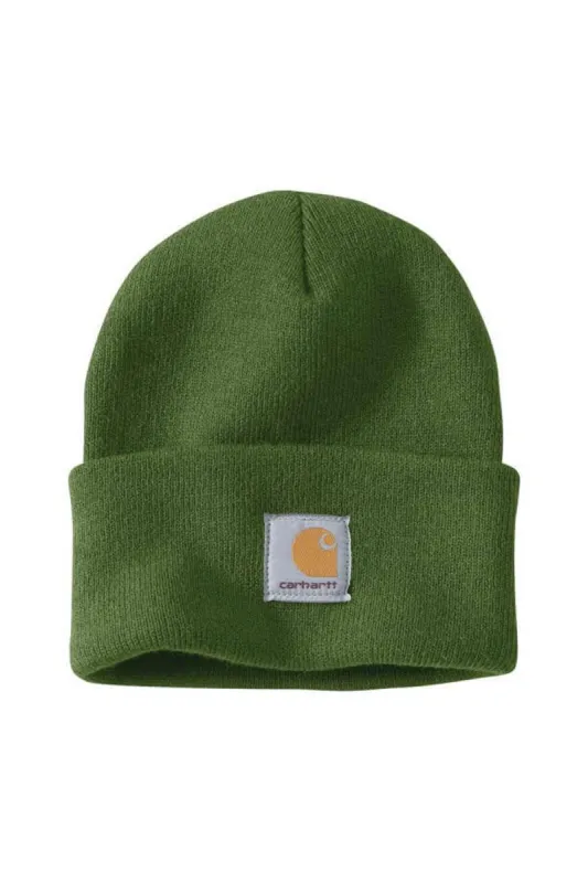 Carhartt Knit Cuff Beanie in Green | A18-G99 GREEN sold by Glik’s