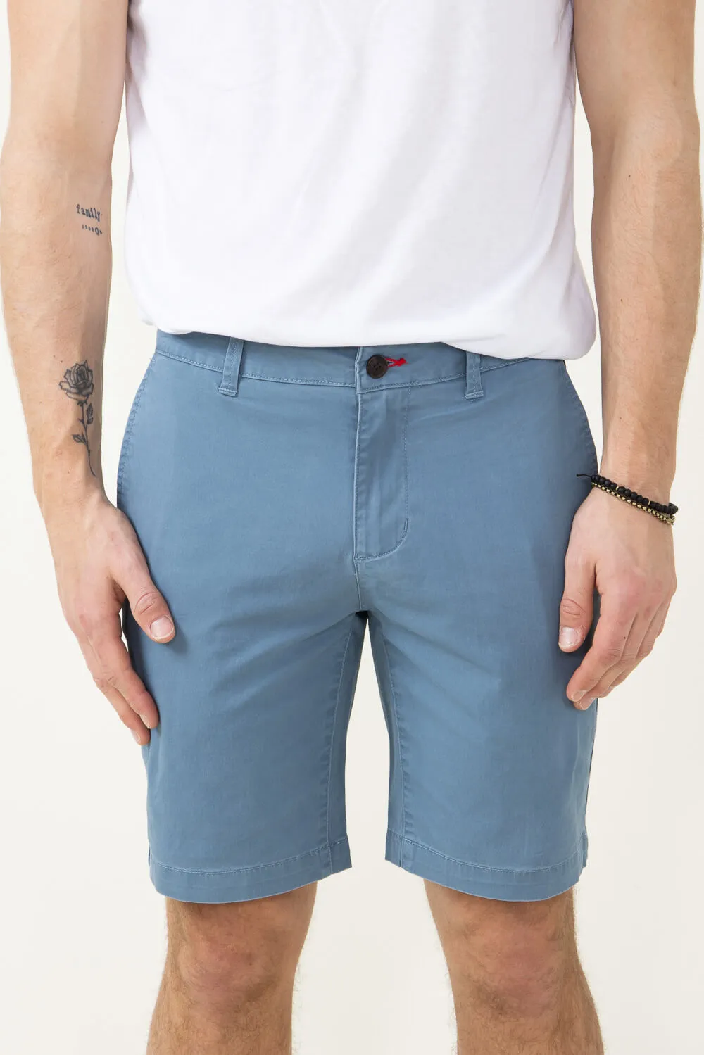 1897 Original 9" Washed Twill Shorts for Men in Malibu Blue | 4GLL1223-MALIBUBLUE sold by Glik’s product image thumbnail 4