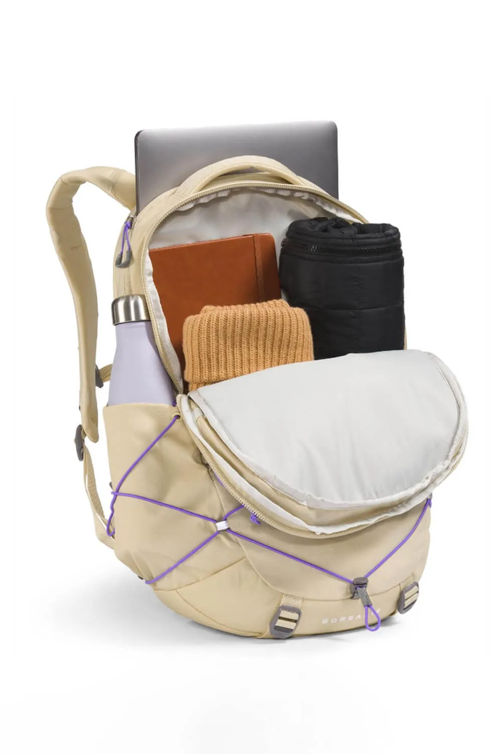 The North Face Borealis Backpack for Women in Gravel/Purple | NF0A52SI-YI8 sold by Glik’s product image thumbnail 3