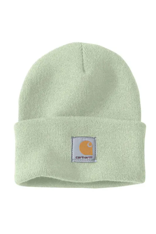 Carhartt Knit Cuff Beanie in Tender Greens | A18-GF3 sold by Glik’s