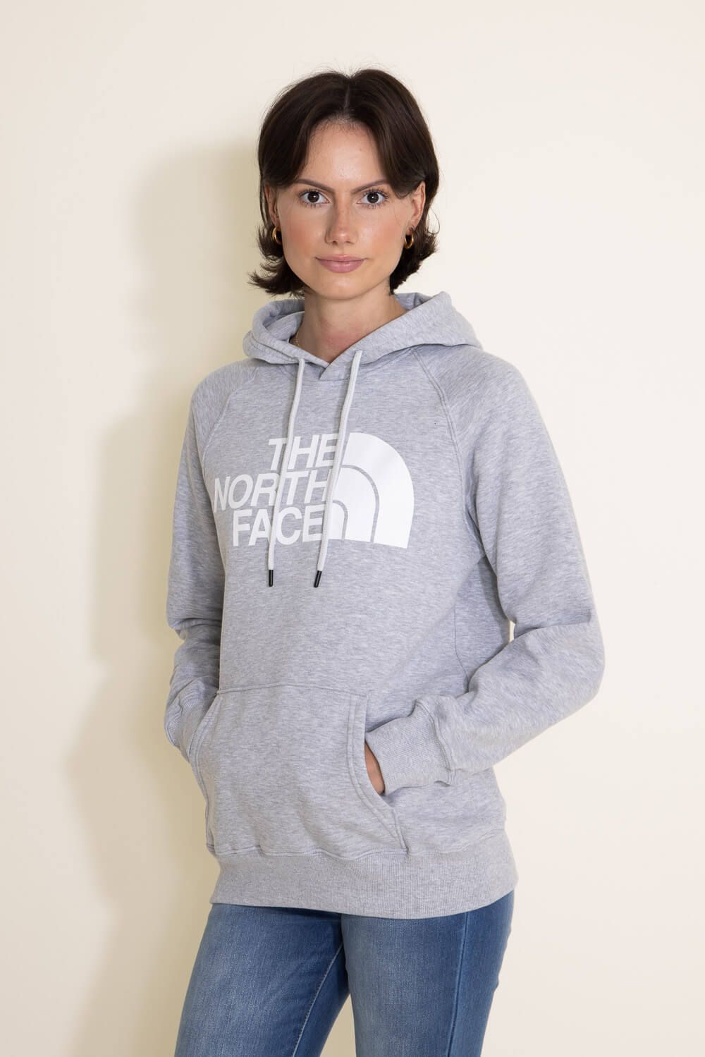 The North Face Half Dome Hoodie for Women in Light Grey | NF0A7UNO-GAV sold by Glik’s product image thumbnail 3