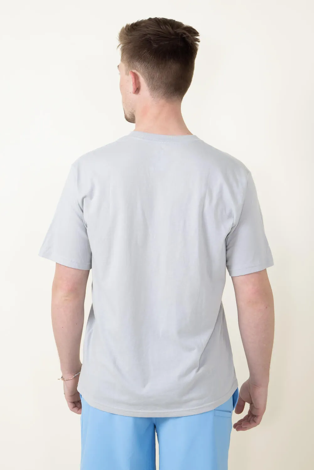 Huk Fishing Huk Logo T-Shirt for Men in Grey | H1000390-034-HARBORMIST sold by Glik’s product image thumbnail 2