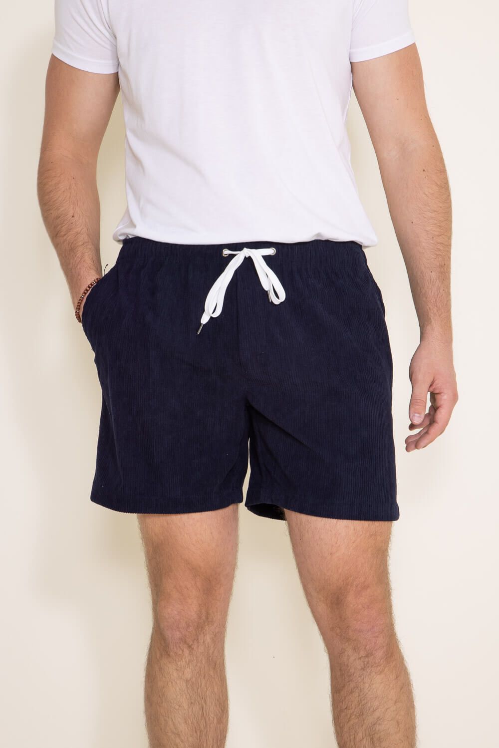 Simply Southern Corduroy Shorts for Men in Navy Blue | PP-0123-MN-CORDSHORT-BERING sold by Glik’s