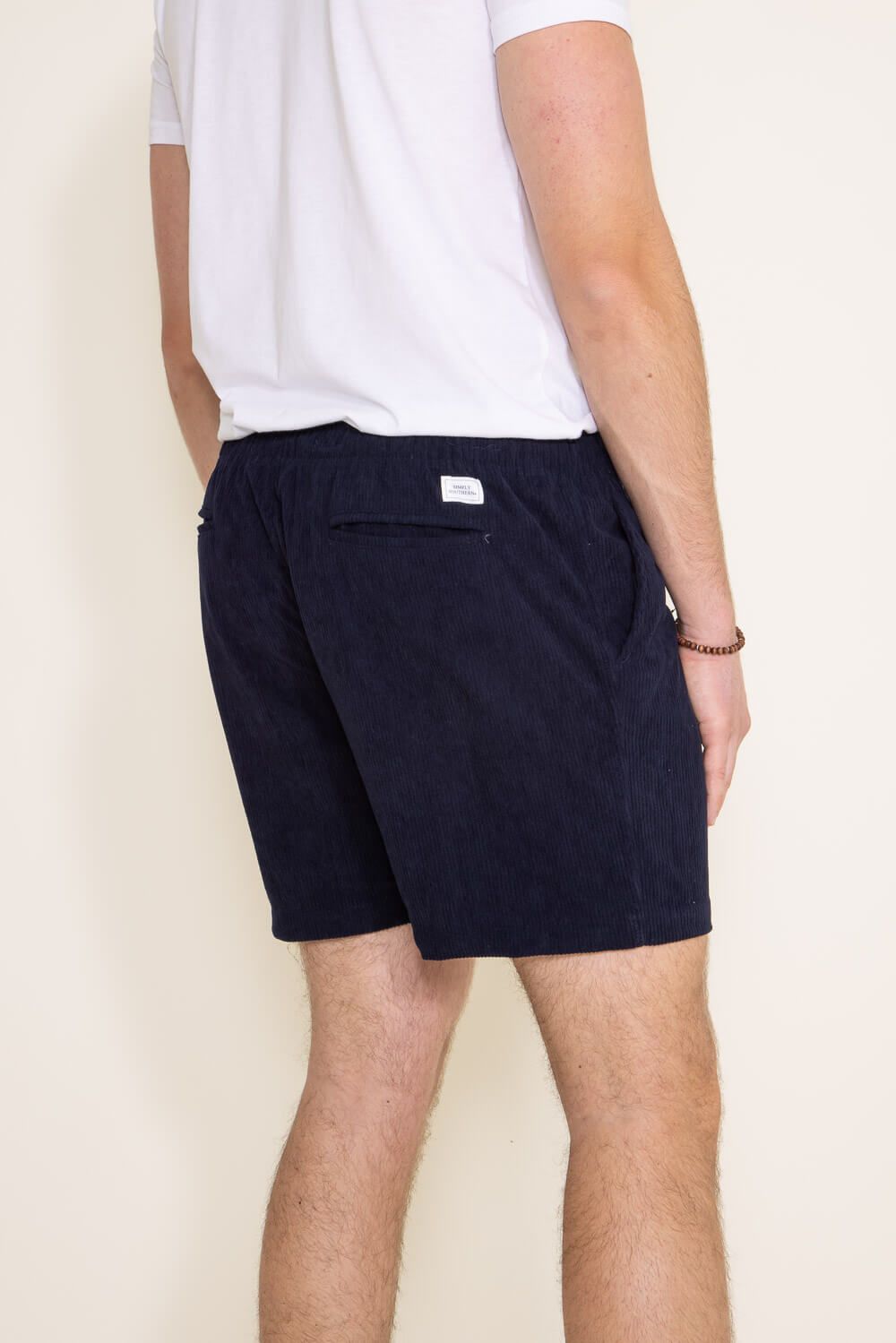Simply Southern Corduroy Shorts for Men in Navy Blue | PP-0123-MN-CORDSHORT-BERING sold by Glik’s product image thumbnail 4