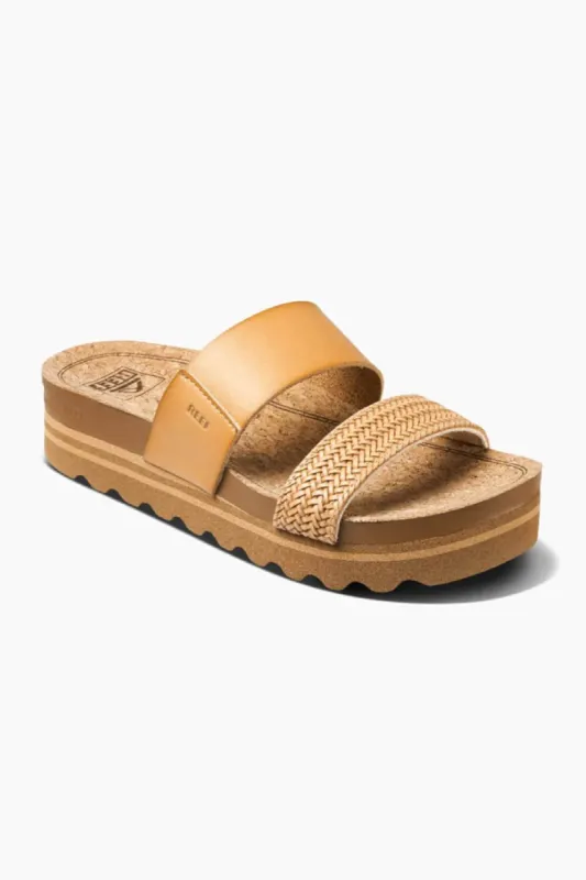 Reef Cushion Vista Hi Twist Sandals for Women in Natural Braid | CI9863 sold by Glik’s