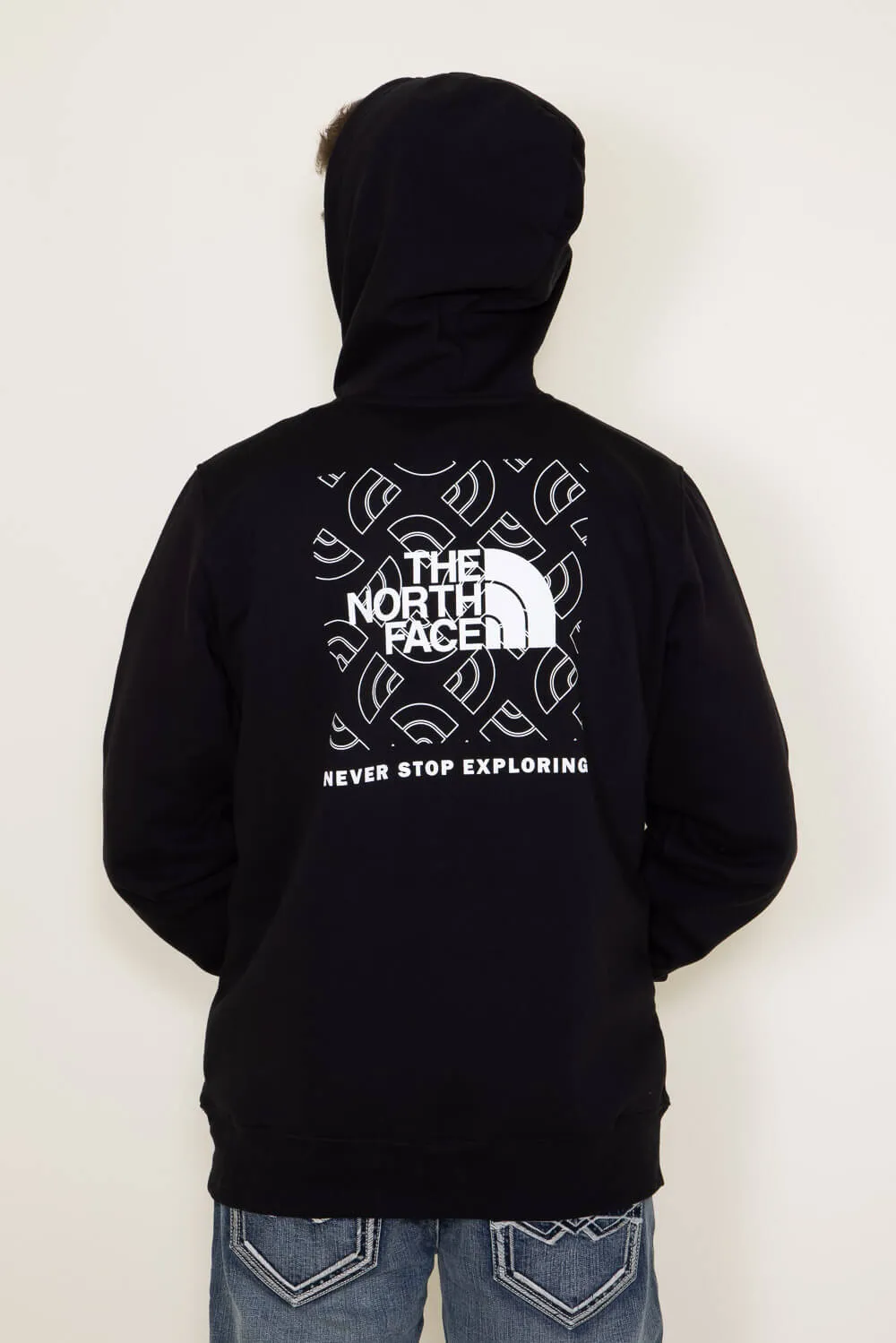 The North Face Box NSE Hoodie for Men in Black | NF0A7UNS-OV2 sold by Glik’s product image thumbnail 2