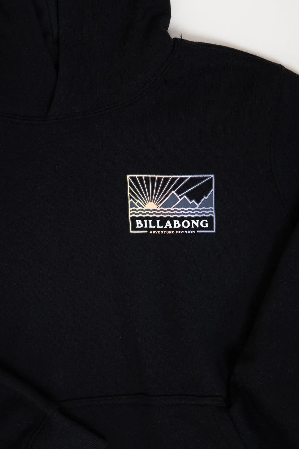 Billabong Youth Range Graphic Hoodie for Girls in Black | BSFHB47F-001-BLACK sold by Glik’s product image thumbnail 3
