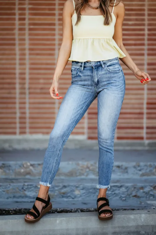 KanCan Silvanna Mid Rise Ankle Skinny Jeans for Women | KC9348M sold by Glik’s