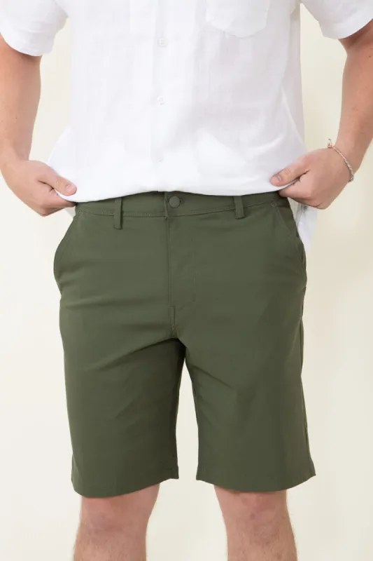 Weatherproof Vintage Utility Shorts for Men in Beetle | W4S608EV-378BEETLE sold by Glik’s