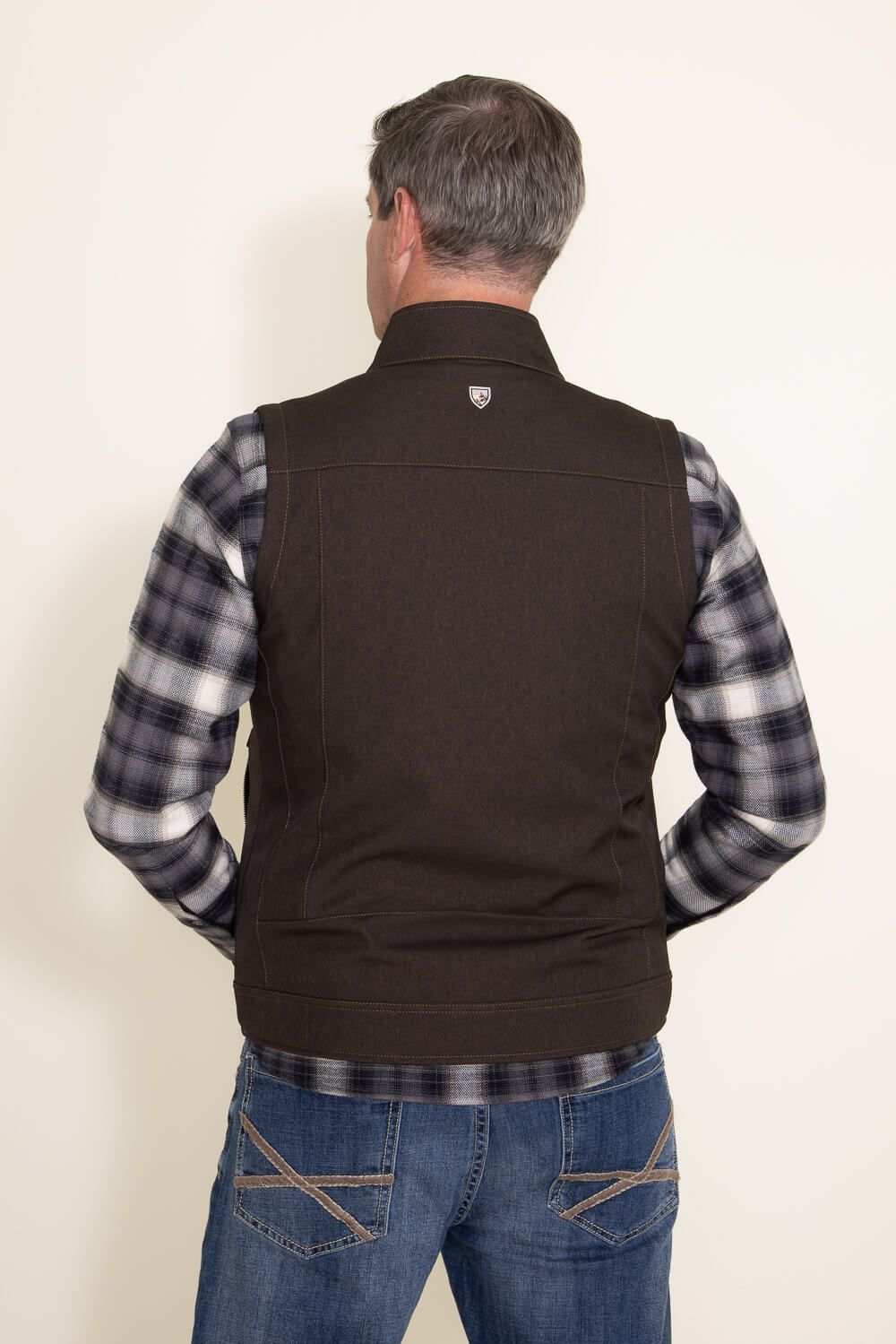Kuhl Impakt Vest for Men in Brown | 1163-ES sold by Glik’s product image thumbnail 2