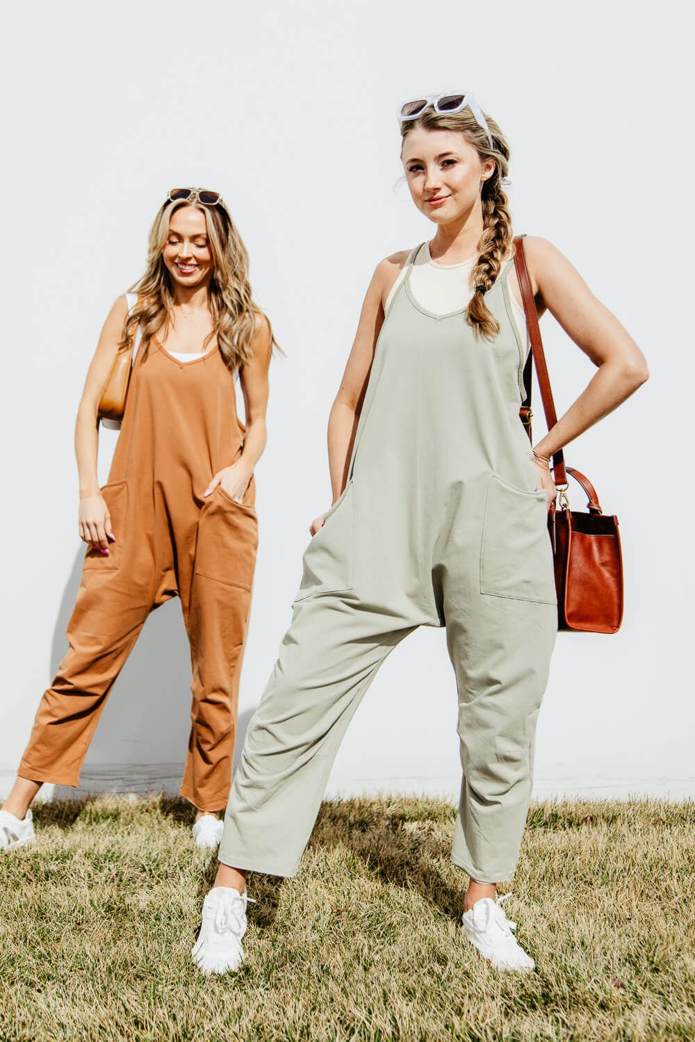 Outer Pocket Onesie for Women in Green | IB48437-SAG sold by Glik’s product image thumbnail 4