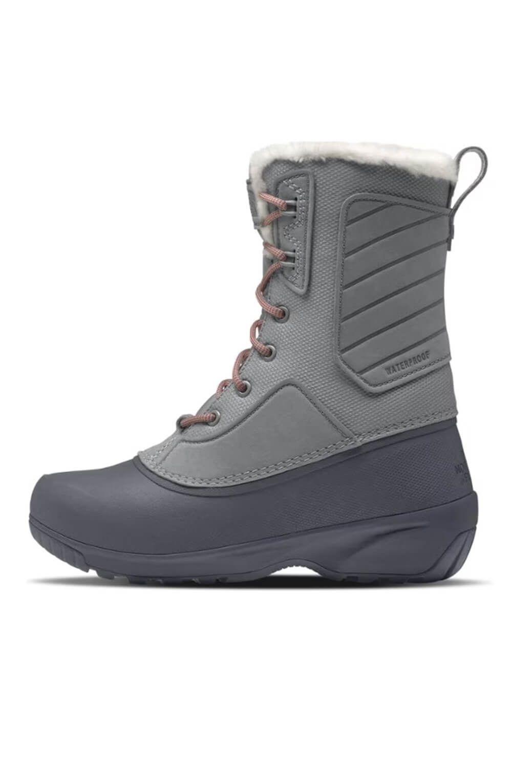 The North Face Shellista Waterproof Mid Boots for Women in Grey | NF0A5G2N-SG4 sold by Glik’s