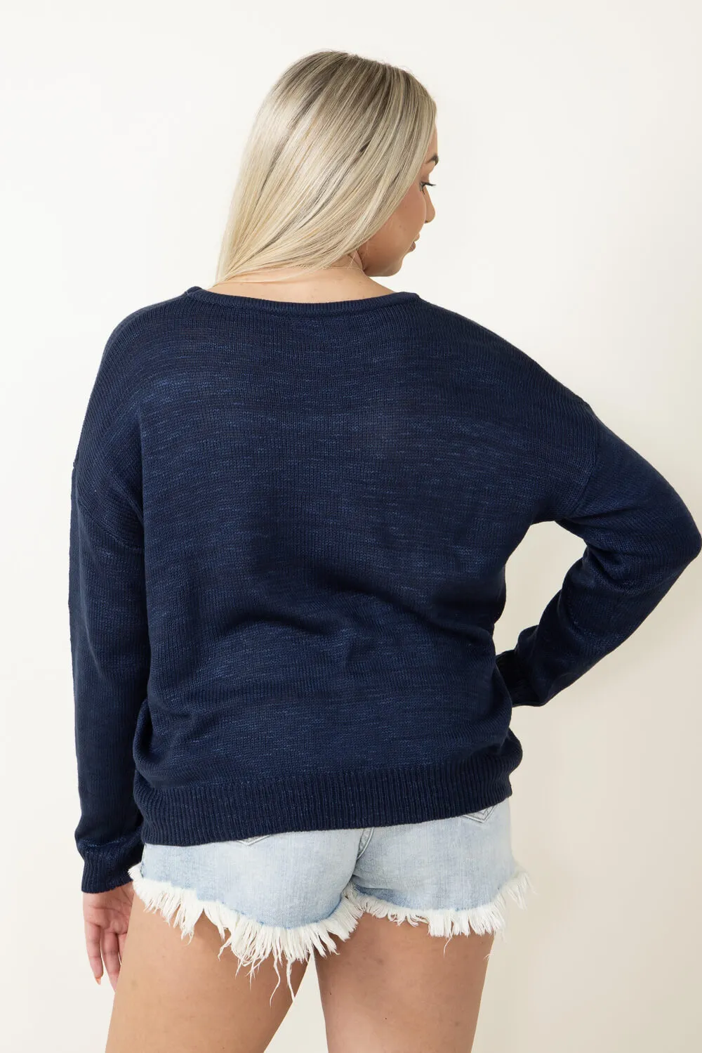Simply Southern Crab Crew Sweater for Women in Blue | PP-0124-CREW-EVRYDY-CRAB sold by Glik’s product image thumbnail 2