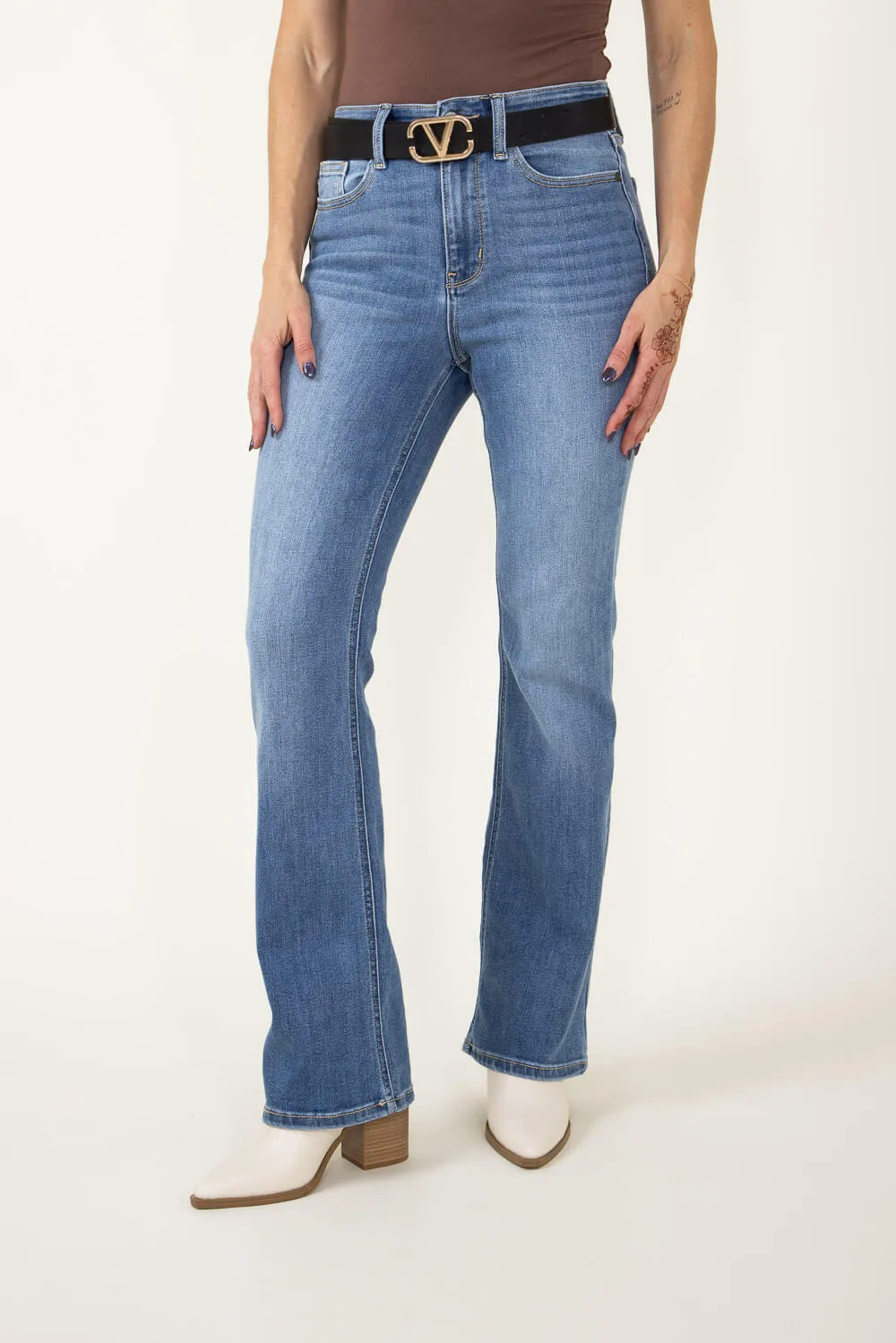 Judy Blue High Rise Bootcut Jeans for Women | 82515REG sold by Glik’s product image thumbnail 4