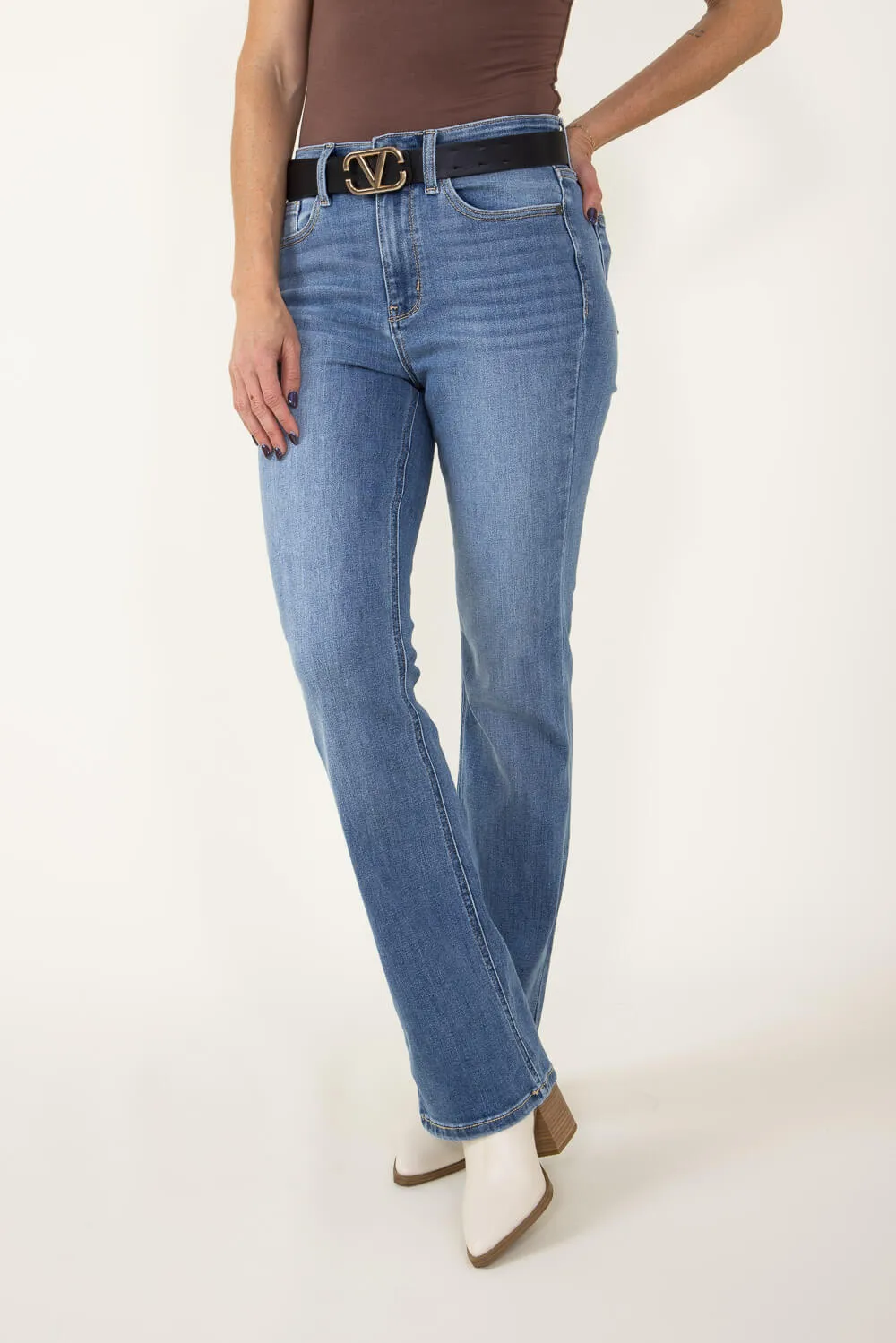 Judy Blue High Rise Bootcut Jeans for Women | 82515REG sold by Glik’s product image thumbnail 5