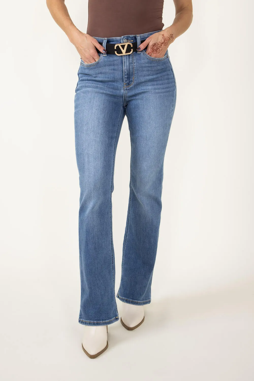 Judy Blue High Rise Bootcut Jeans for Women | 82515REG sold by Glik’s product image thumbnail 2